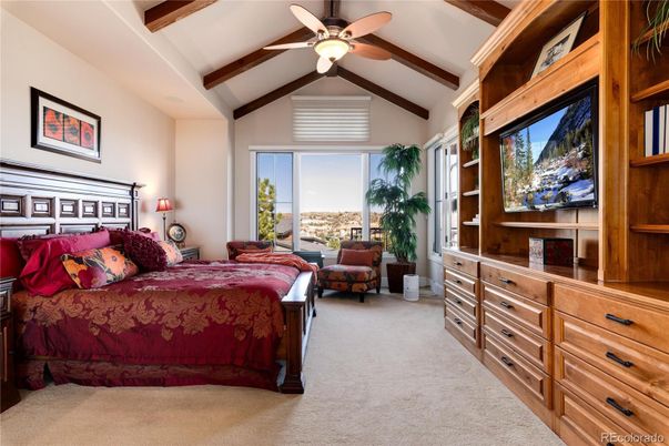 Bedroom, Interior, Wooden Beams