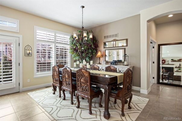 Chandelier, Dining room, Interior, Recessed Lighting