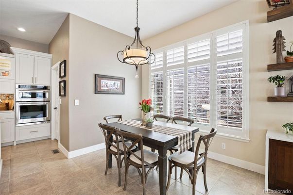 Dining room, Interior, Kitchen, Pendant Lights, Recessed Lighting