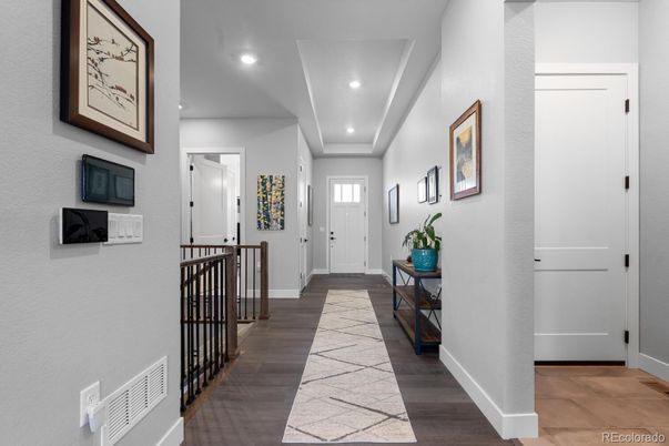 Interior, Recessed Lighting, Wood Texture Flooring