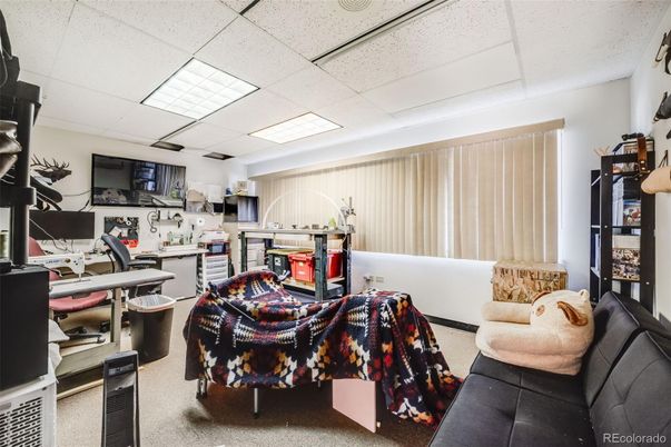 Home Office, Interior, Recessed Lighting