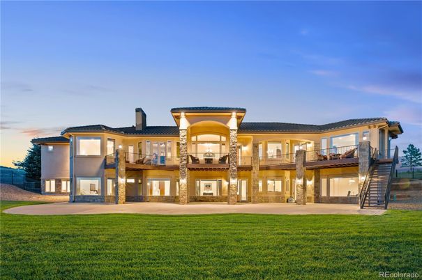 Backyard, Exterior, Facade, Mediterranean