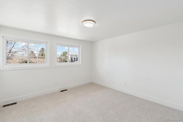 Empty room, Interior