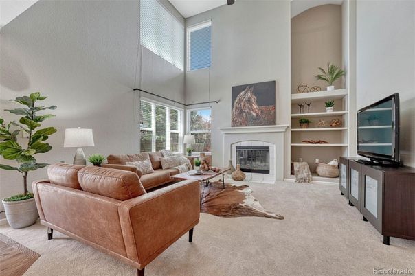 Fireplace, Interior, Living room