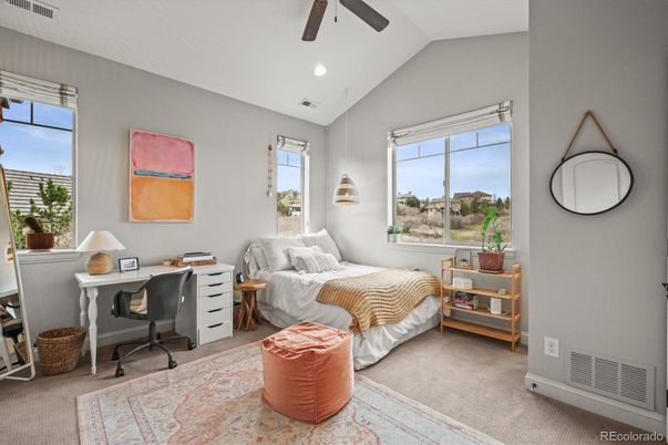 Bedroom, Home Office, Interior, Recessed Lighting