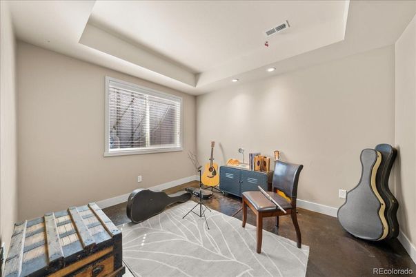 Home Office, Interior, Recessed Lighting