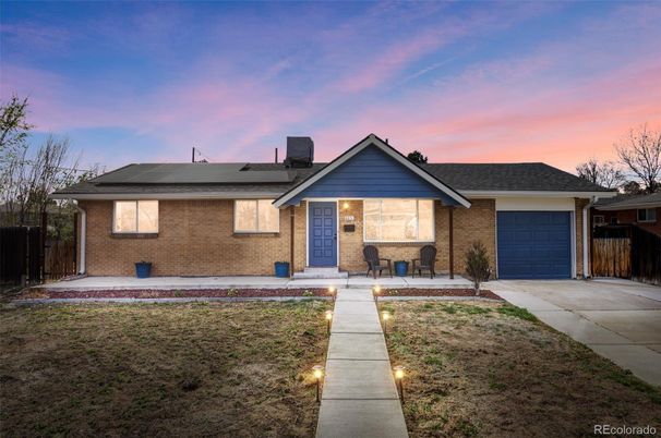 Attached, Exterior, Facade, Brick Facade, Solar Panels, Ranch