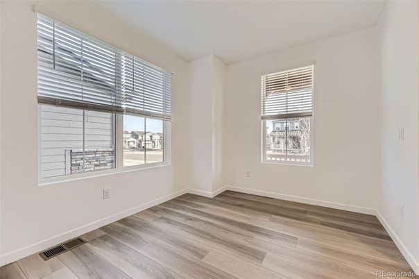 Empty room, Interior, Wood Texture Flooring