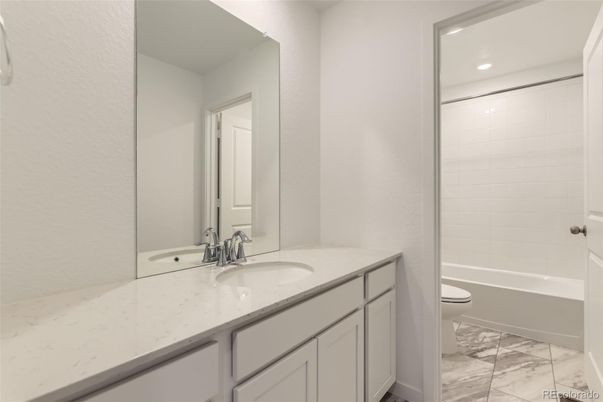 Bathroom, Interior, Marble, Recessed Lighting