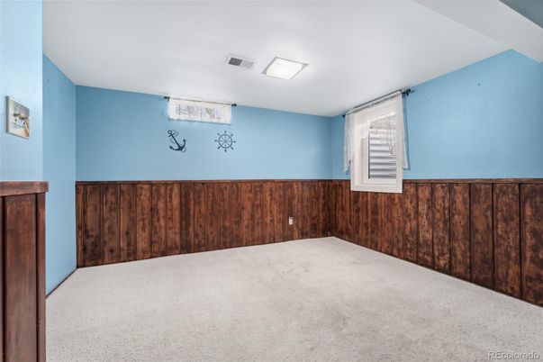Empty room, Interior