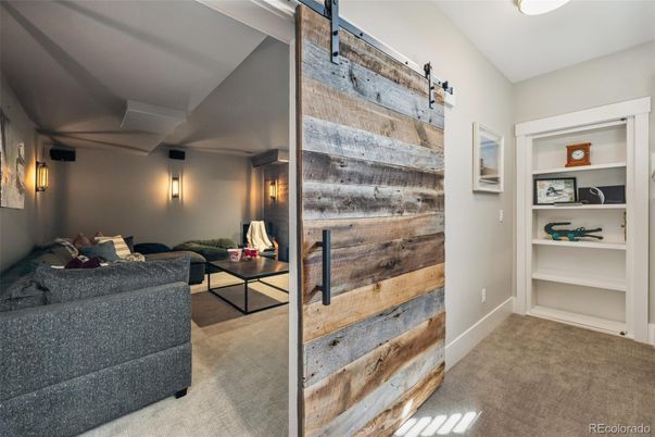 Interior, Living room, Wooden Walls