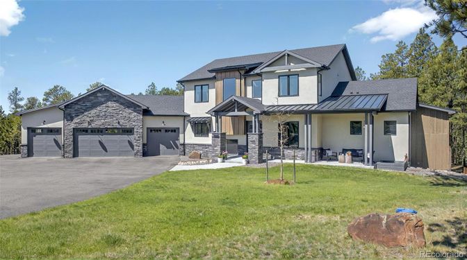 Attached, Exterior, Facade, Solar Panels, Farmhouse