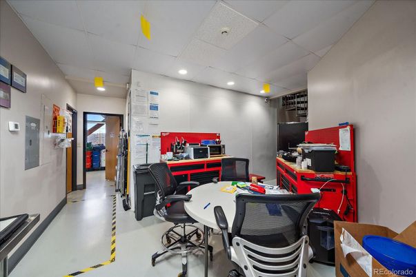 Home Office, Interior, Recessed Lighting