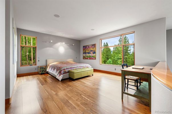 Bedroom, Home Office, Interior, Wood Texture Flooring