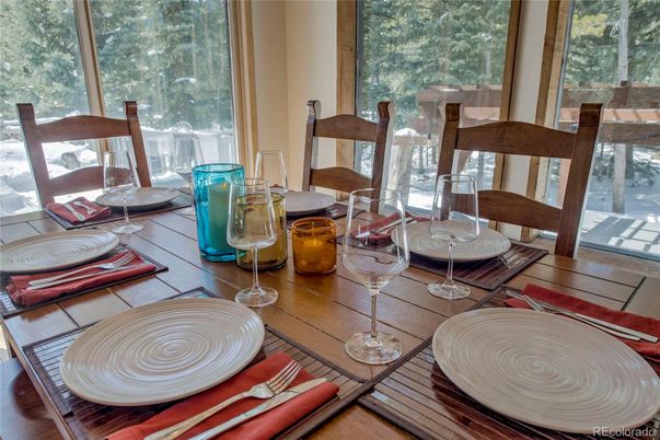 Dining room, Interior, Wood Texture Flooring