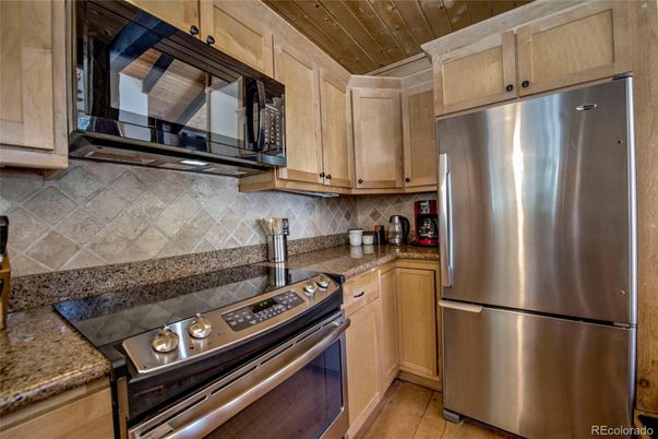 Interior, Kitchen, Stainless Steel Appliances, Wooden Ceilings, Wood Texture Flooring