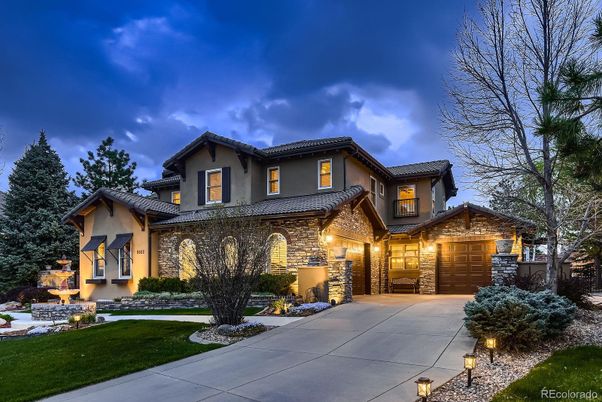Attached, Exterior, Facade, Mediterranean