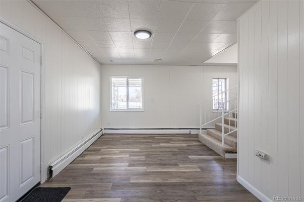 Empty room, Interior, Wood Texture Flooring