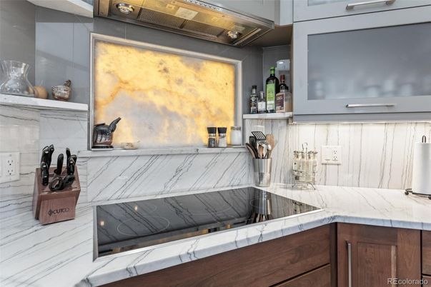 Interior, Kitchen, Marble Walls