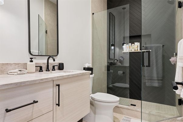 Bathroom, Glass Shower, Interior