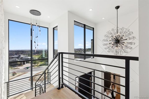 Interior, Pendant Lights, Recessed Lighting, Wood Texture Flooring