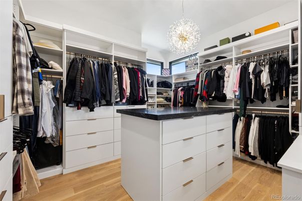 Interior, Pendant Lights, Walk-in Closets, Wood Texture Flooring