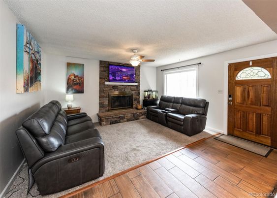 Fireplace, Interior, Living room, Wood Texture Flooring