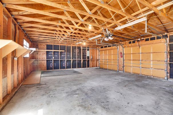 Garage, Interior, Wooden Beams, Wooden Ceilings, Wooden Walls