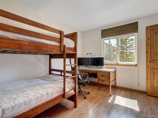 Bedroom, Home Office, Interior, Wood Texture Flooring