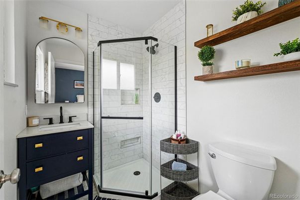Bathroom, Glass Shower, Interior