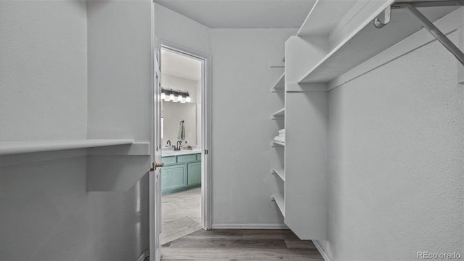 Bathroom, Interior, Walk-in Closets, Wood Texture Flooring