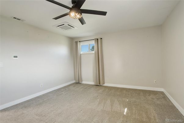 Empty room, Interior