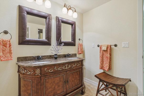 Bathroom, Dual Sink Vanities, Interior