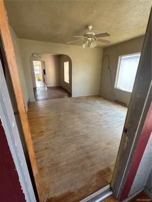 Empty room, Interior, Wood Texture Flooring