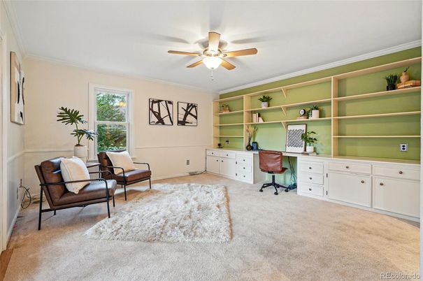 Home Office, Interior