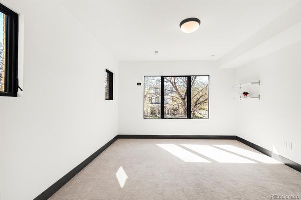Empty room, Interior
