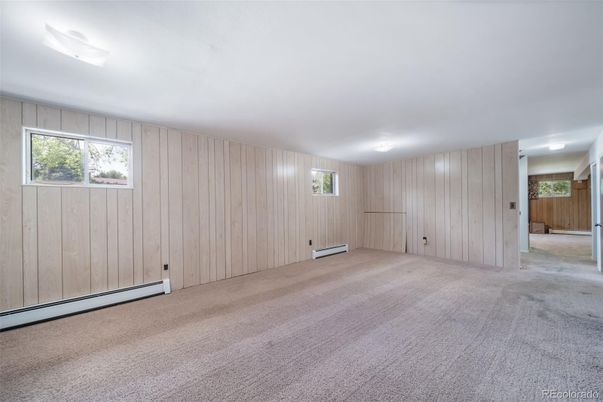 Empty room, Interior