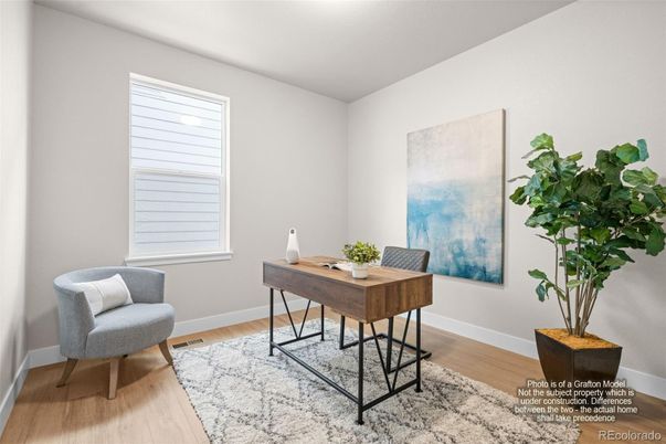 Home Office, Interior, Wood Texture Flooring
