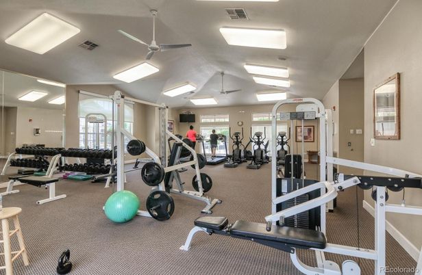 Fitness Equipment, Gym, Interior