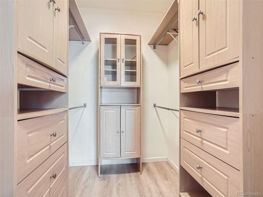 Interior, Walk-in Closets, Wood Texture Flooring