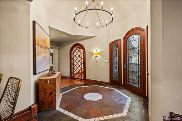 Chandelier, Interior, Pendant Lights, Wood Texture Flooring