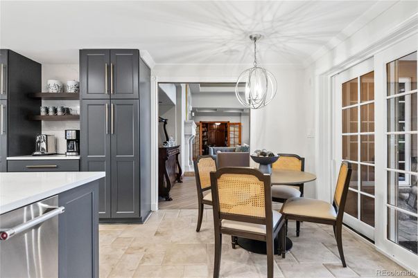 Dining room, Interior, Kitchen, Pendant Lights