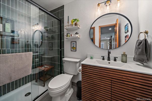 Bathroom, Glass Shower, Interior