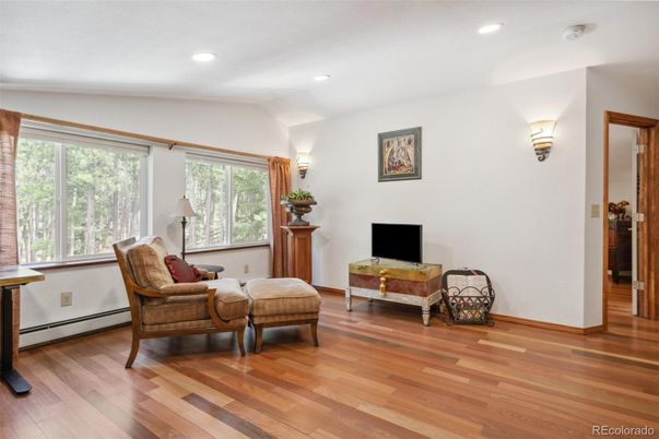 Interior, Recessed Lighting, Wood Texture Flooring