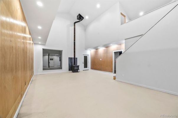 Interior, Recessed Lighting, Wooden Walls