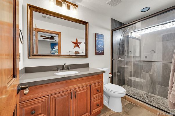 Bathroom, Glass Shower, Interior