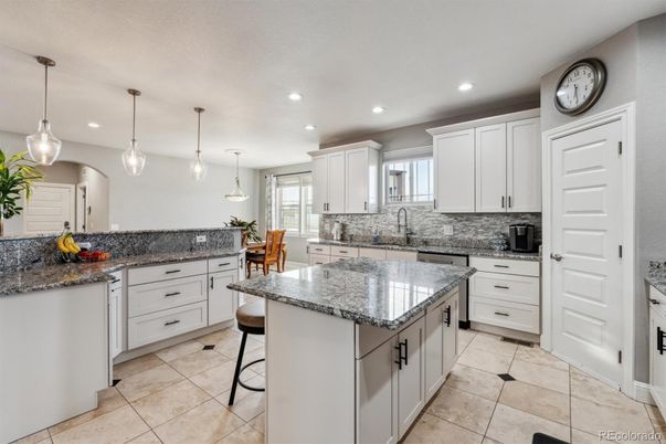 Interior, Kitchen, Pendant Lights, Recessed Lighting