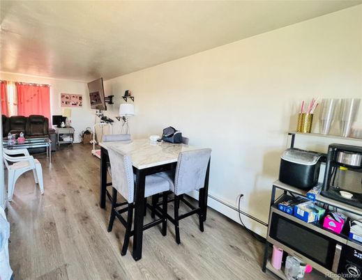 Dining room, Interior, Wood Texture Flooring