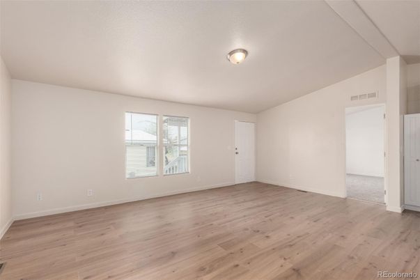 Empty room, Interior, Wood Texture Flooring