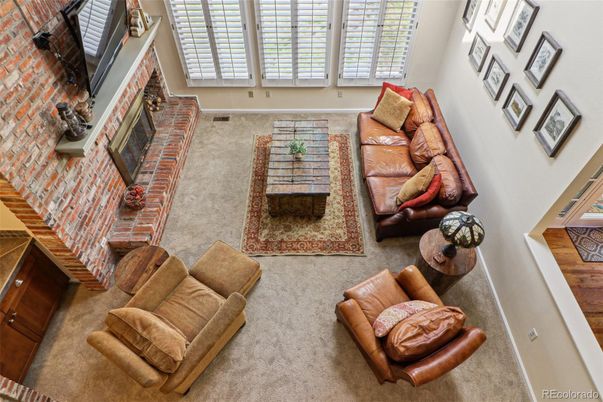 Fireplace, Interior, Living room, Stone Walls